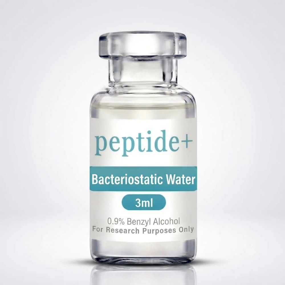 Bacteriostatic Water 3ml research vial
